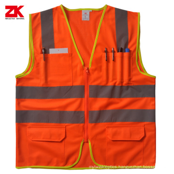 Hi-vis yellow reflective vest